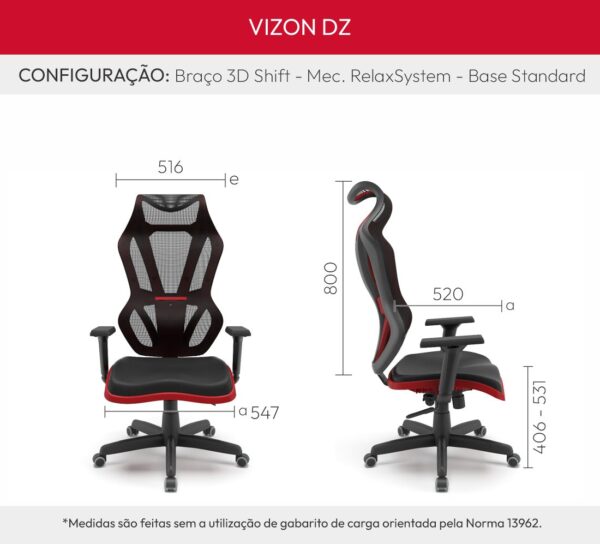 Cadeira Presidente - Vizon DZ